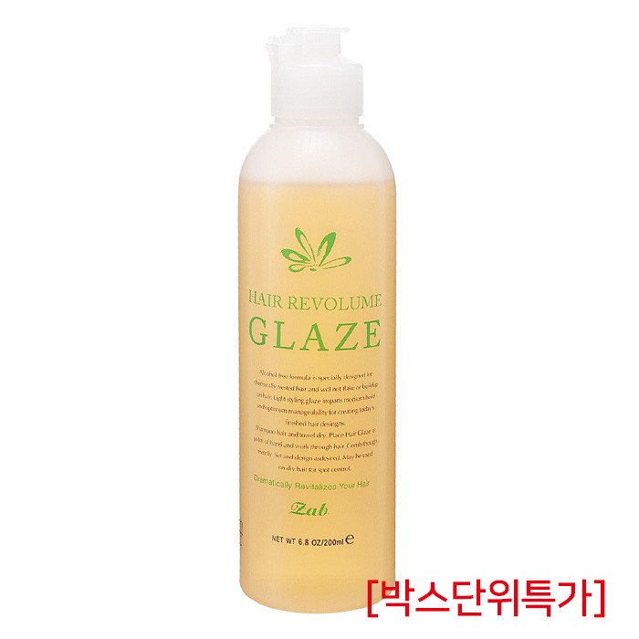 [모나리자] 자브 헤어 리볼륨 글레이즈 200ml (박스단위 특가)